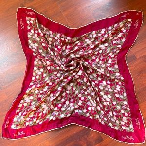 Beautiful Silky Floral Scarf